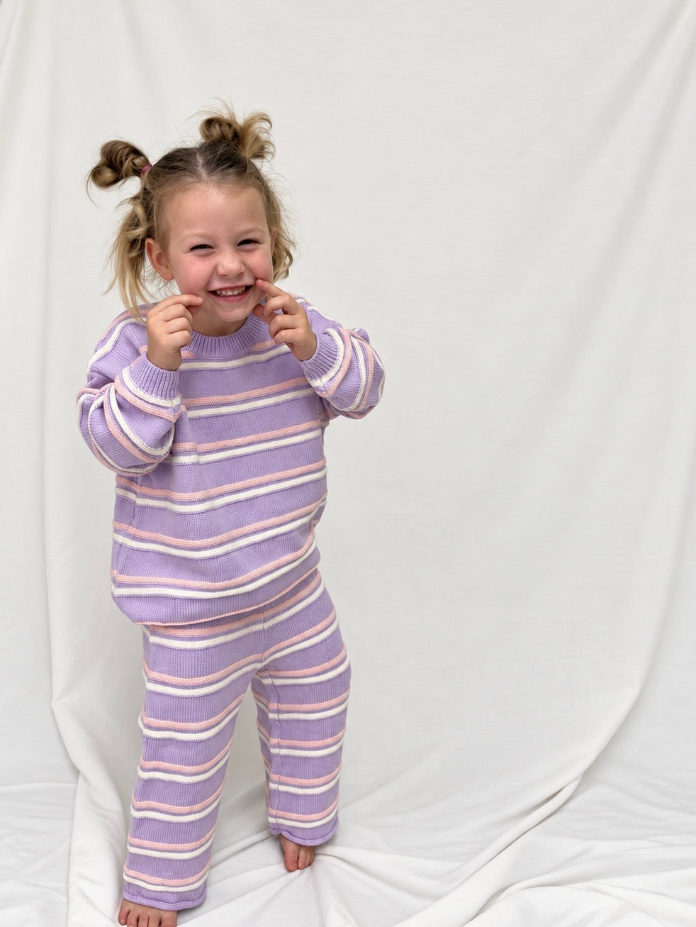 Sugar Plum Stripe Set