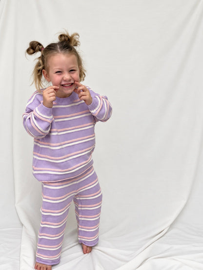 Sugar Plum Stripe Set