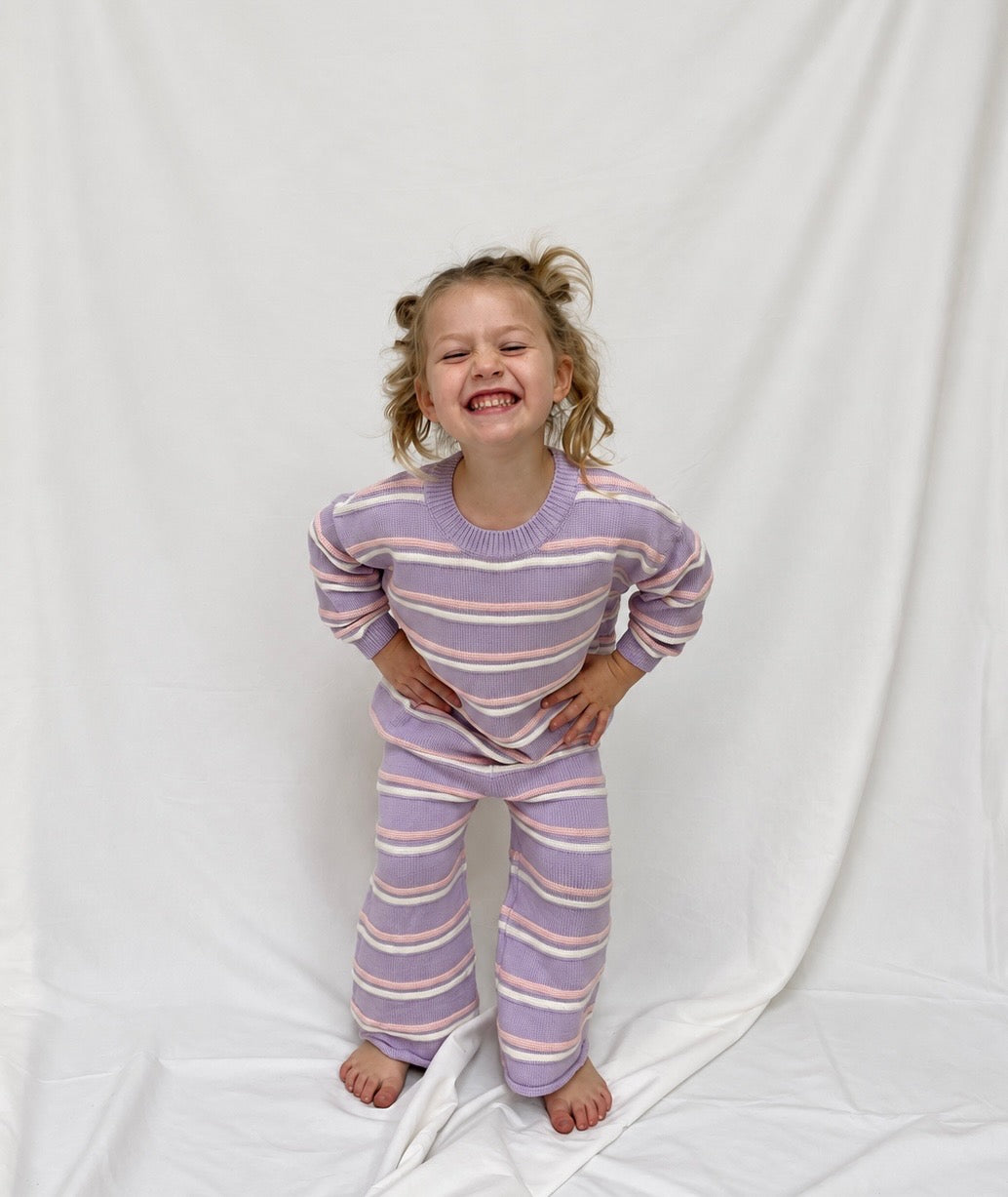 Sugar Plum Stripe Set