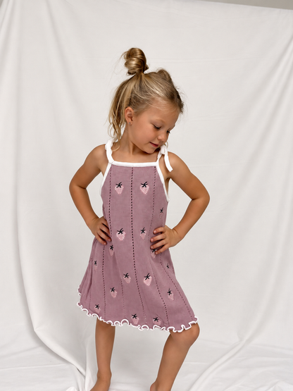 Lavendar Berry Dress