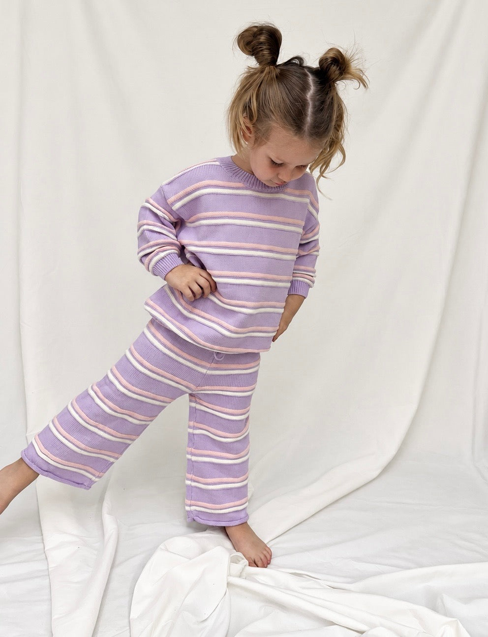 Sugar Plum Stripe Set