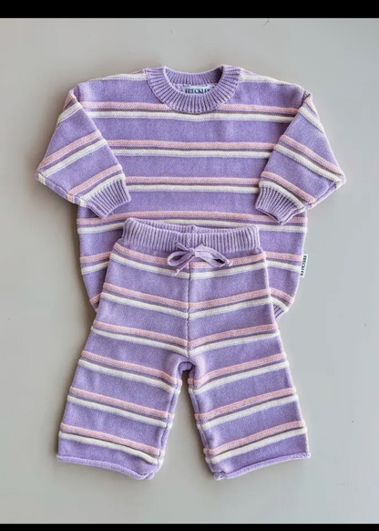 Sugar Plum Stripe Set
